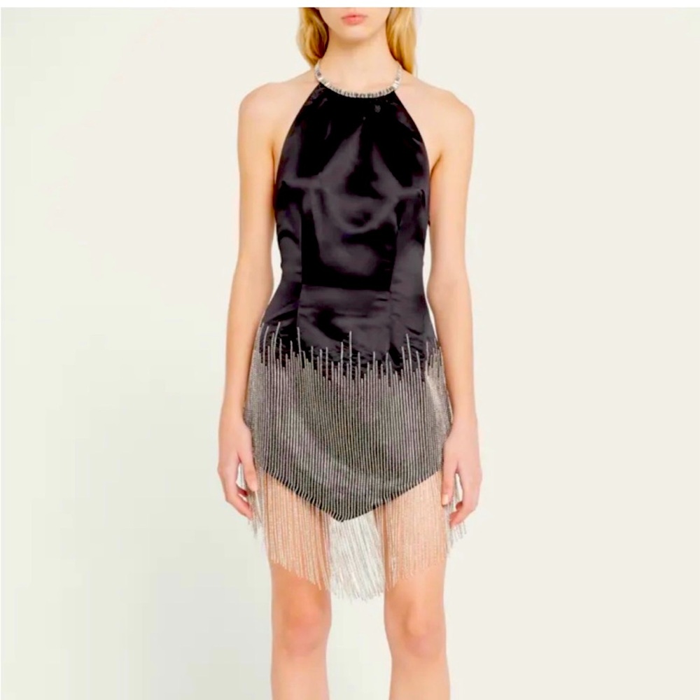 Retrofete Black Mini Dress